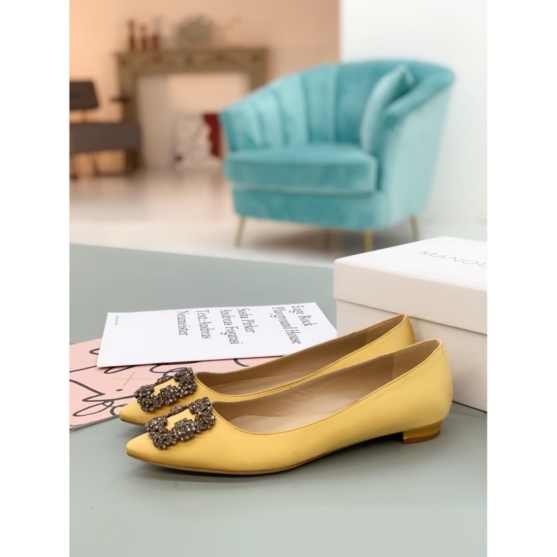Manolo Blahnik flat shoes